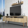 Hanah Home Mueble para TV Oak